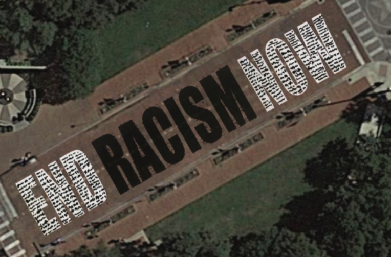 Volunteers to Paint Anti-Racist Message in Downtown Fort Worth this Weekend