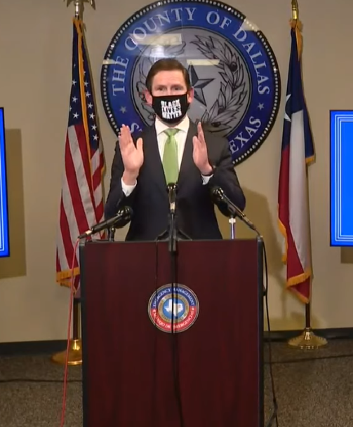 Dallas County Judge Speaks on COVID-19 and New Task force