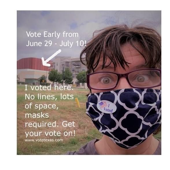 Face shields, gloves, wipes: Texas votes as virus rages