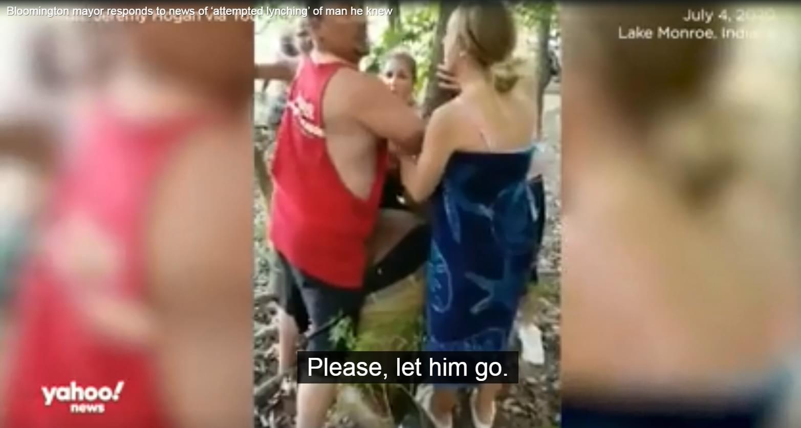 Attempted Lynching of a Black Man Thwarted in Bloomington, Indiana