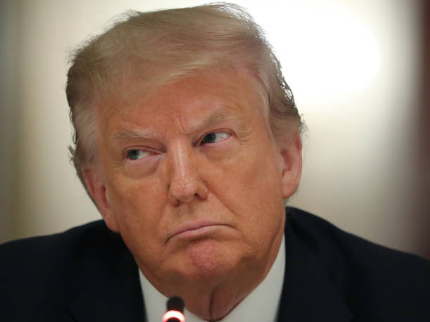 President Trump Criticizes Texas Border Wall Built By Supporters