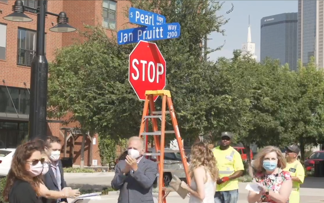 Dallas Street Officially Renamed in Honor of Late North Texas Food Bank CEO Jan Pruitt
