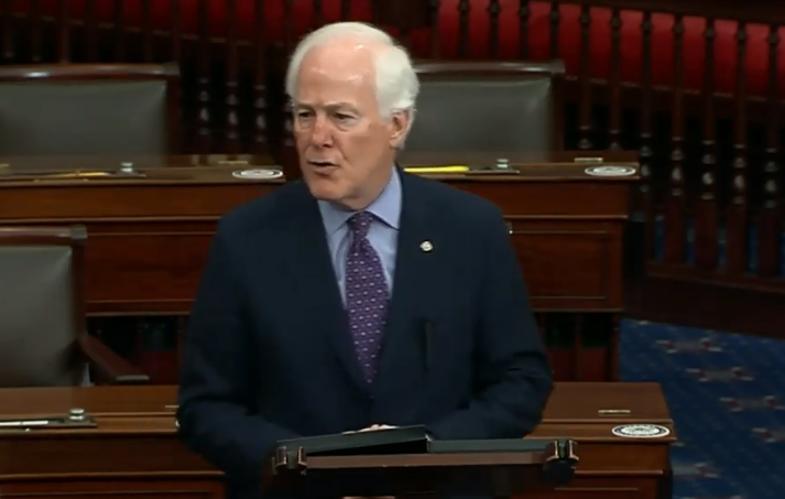 WATCH: Senator Cornyn Praises Texans’ Feedback as Senate Debates Next Relief Bill