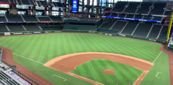 Entertaining with Empty Seats as Rangers Open Abbreviated Season