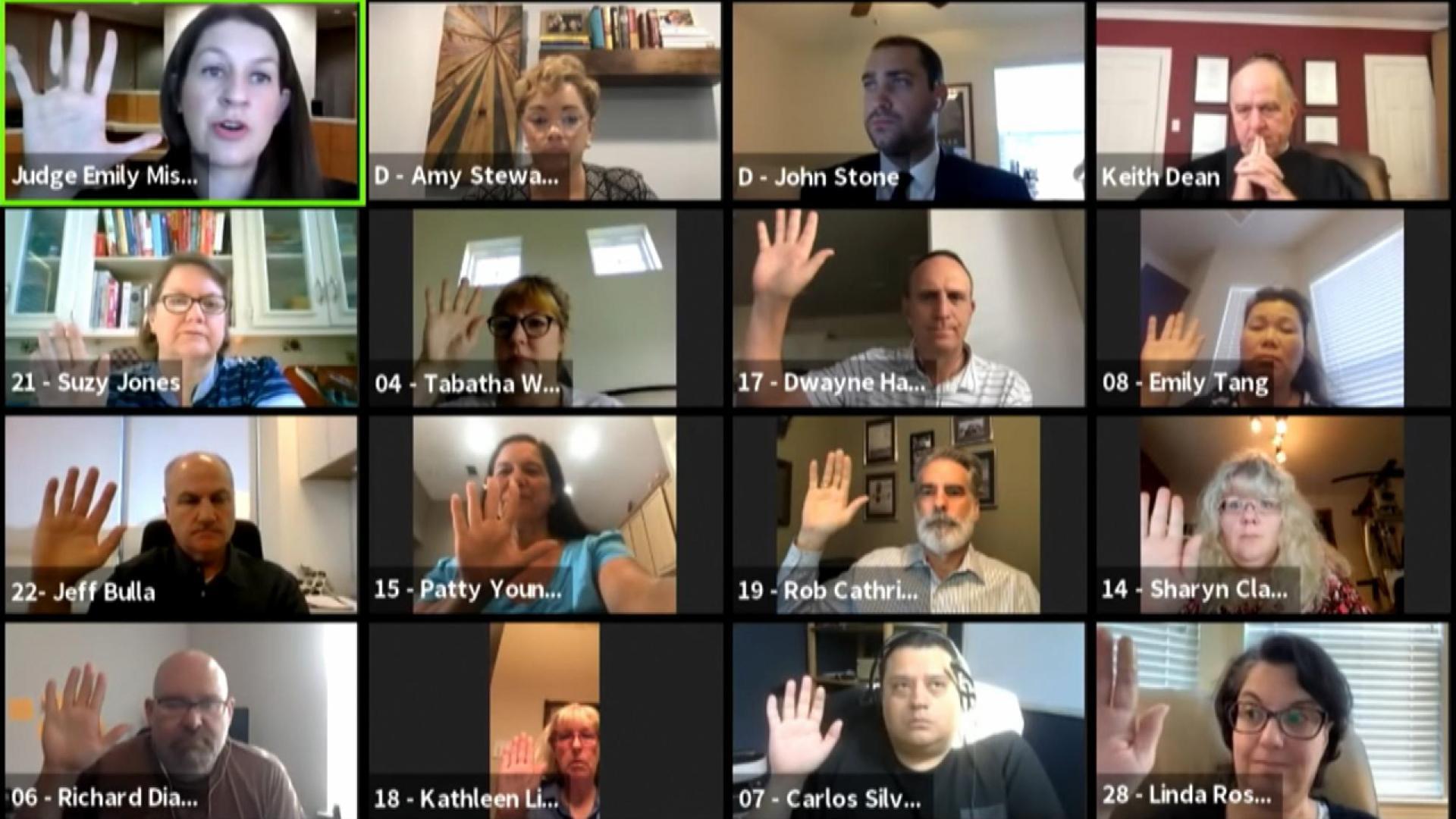 Texas Jury Trial Conducted Via Zoom