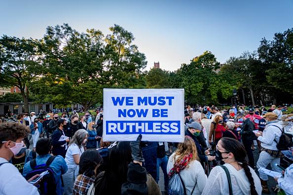 Vigils Honoring Ruth Bader Ginsburg as Pressure Mounts on GOP Over Filling Her SCOTUS Seat
