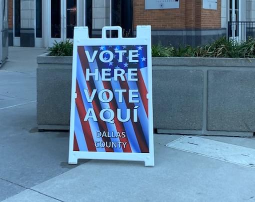 Big Crowds, Long Lines on First Day of Early Voting