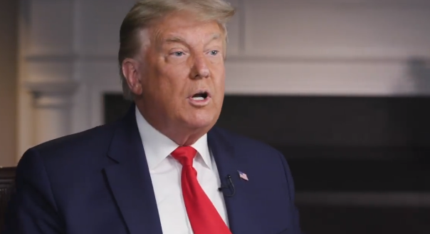 WATCH: President Trump Posts ’60 Minutes’ Interview Ahead of Air Time