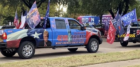 Authorities Investigating Video Showing President Trump Supporters Confronting Biden Campaign Bus on Texas Highway