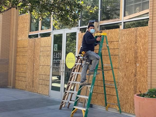 North Texas Businesses Boarding Up with Talk of Potential Unrest After Election