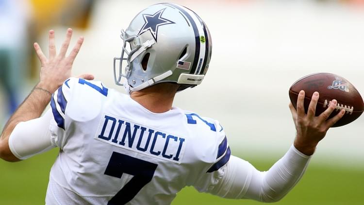Cowboys Will Have 4th Starting QB of Season Against Steelers