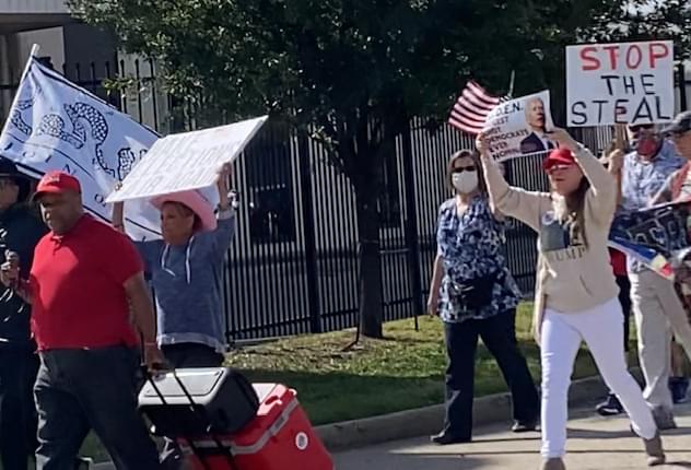 President Trump Supporters Take to the Streets with Message, “Stop the Steal”