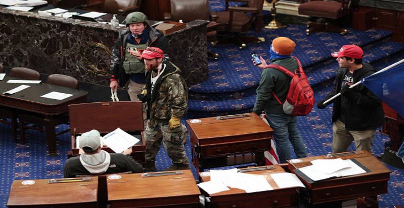 FBI: ‘No indication’ Antifa Activists Disguised as Trump Supporters During Capitol Riot