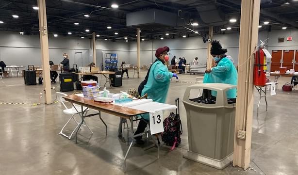 Dallas County Opens COVID-19 Vaccination Mega Center