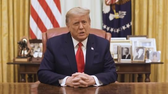 In New Video Released Last Night President Trump Urges Calm Amid More Threats of Violence