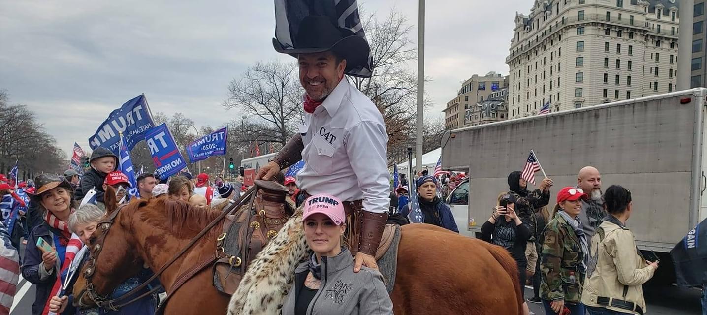 ‘Cowboys For Trump’ Leader Arrested