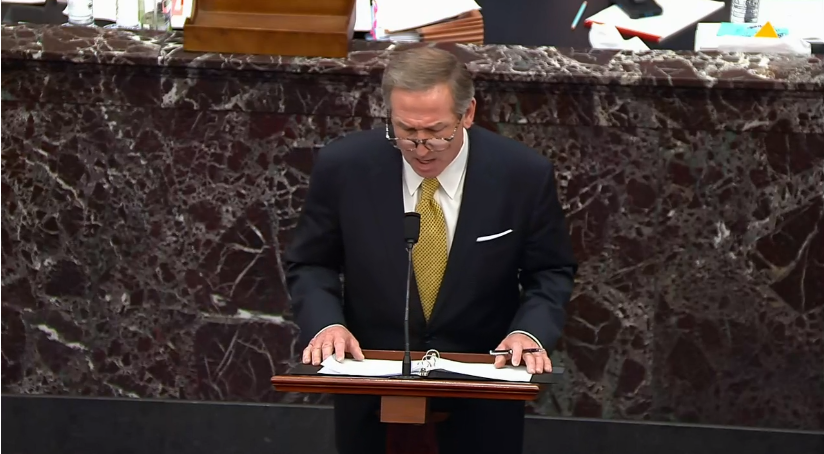 WATCH: Former President Trump’s Defense Begins Arguments in Senate’s Second Impeachment Trial