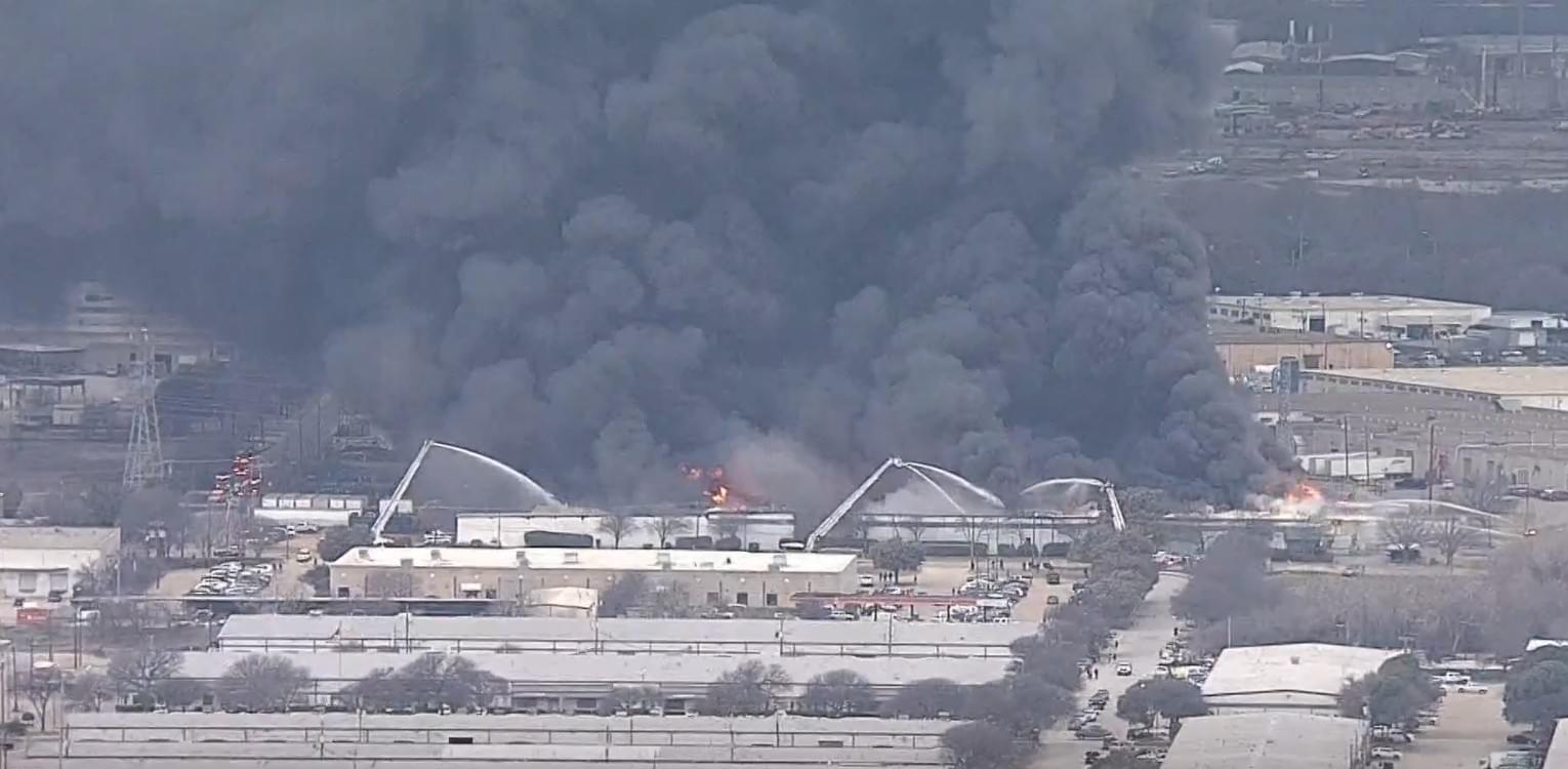 Five-Alarm Fire Destroys Tarrant County Plant