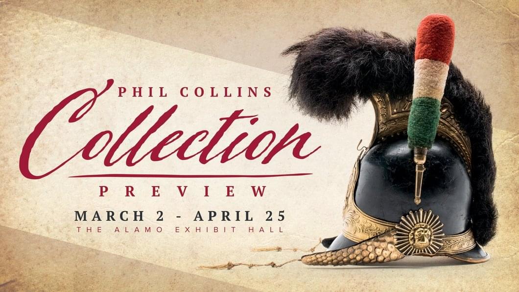 Singer Phil Collins’ Alamo Artifacts Collection On Display