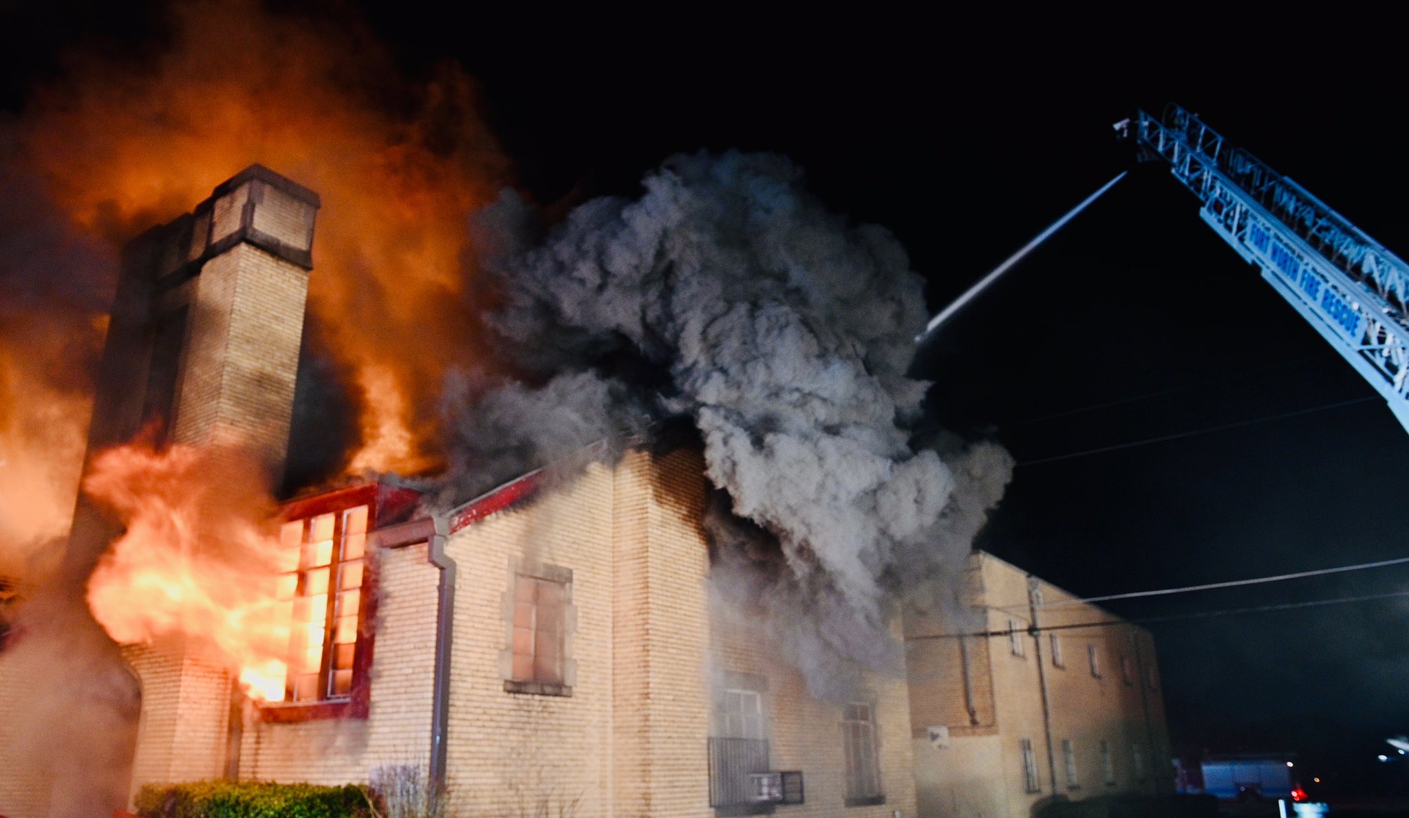 Early Morning Fire Damages Fort Worth Church