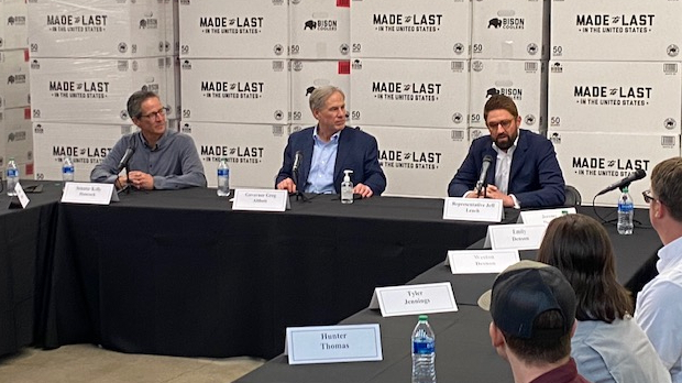 Governor Abbott Visits North Texas to Discuss COVID-19 Liability Legislation