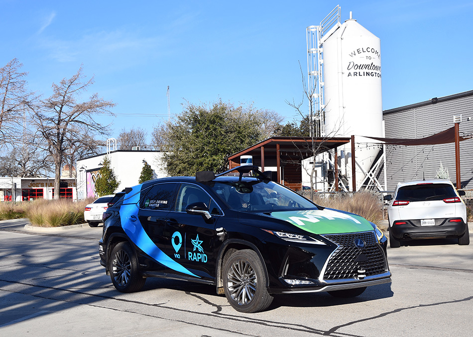 City of Arlington Now Offers Driverless On-Demand Ride Share Service