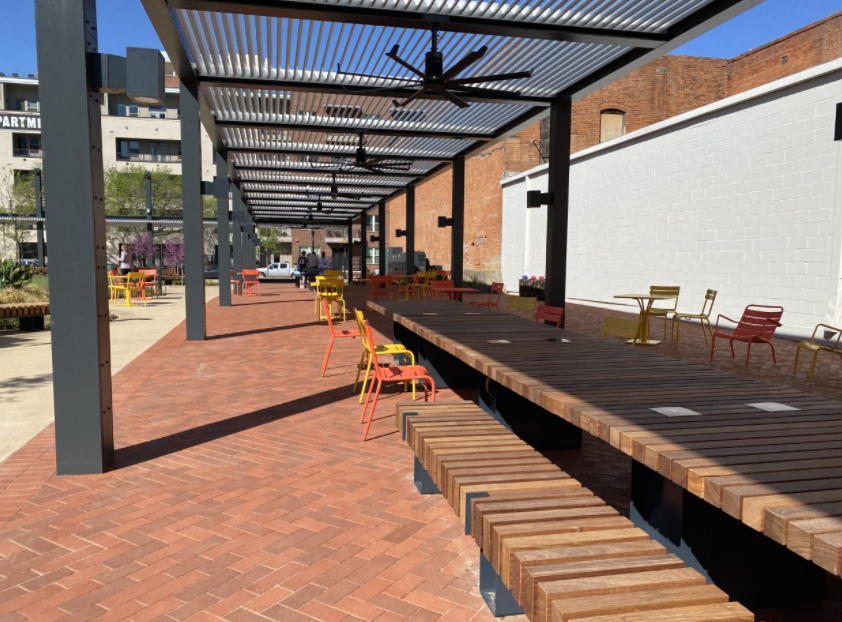 New Park Opens in Downtown Dallas West End Historic District