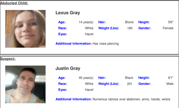 Amber Alert Issued For Rains County Teen Abducted By Non-Custodial Father
