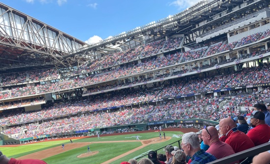 Rangers Open Season with Fans in the Stands