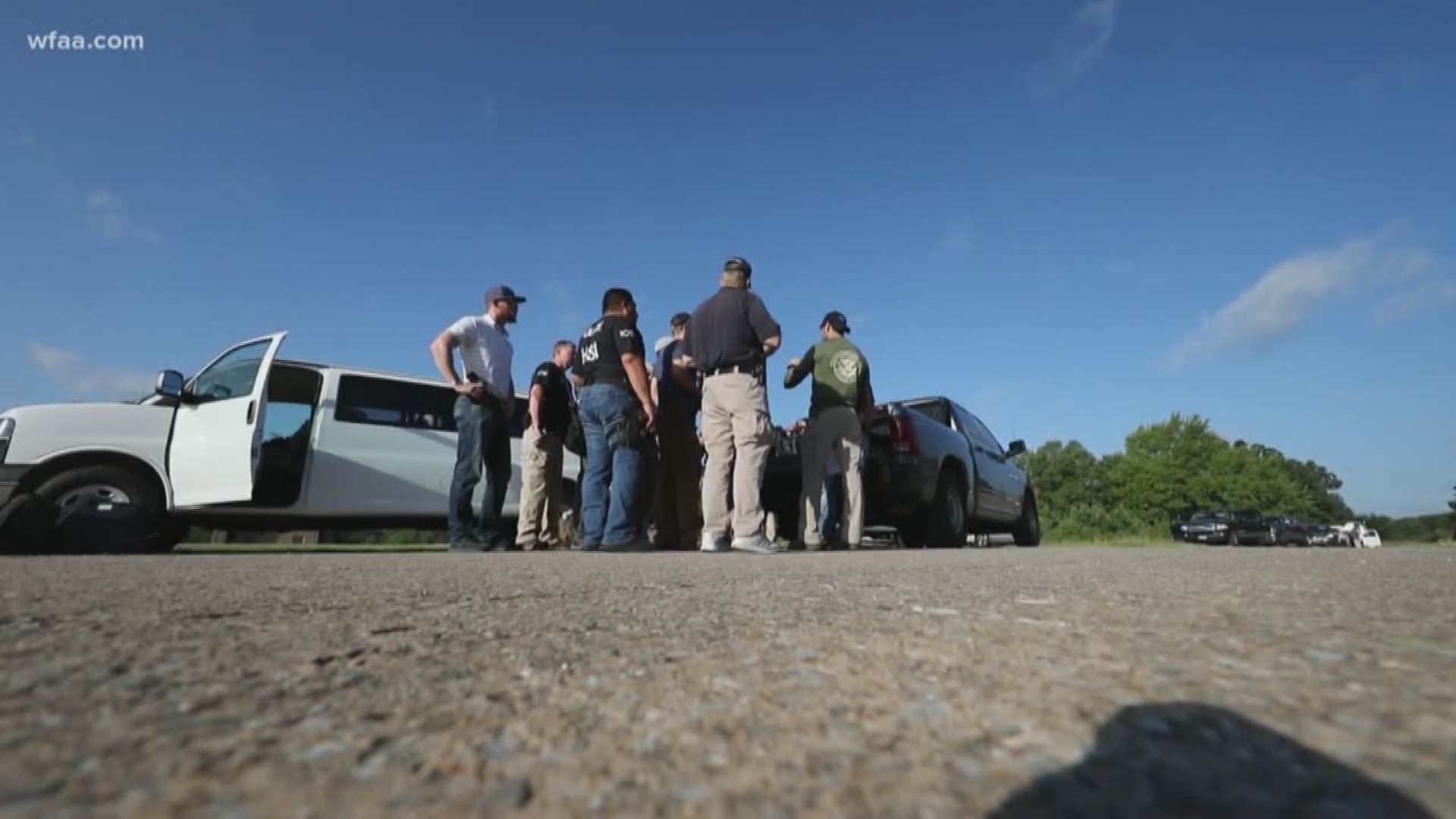 29 Caught After Jumping From Back of Semi Near San Antonio; Dozens More Ran Off