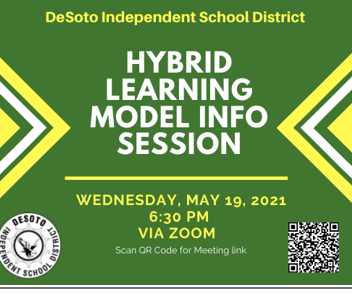 DeSoto ISD to Host Info Session on Grade 3-8 Hybrid School on May 19