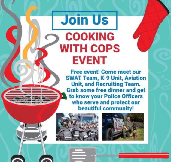 Arlington Police Hosts Community Cook Out Event
