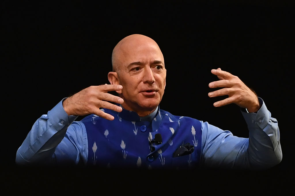Jeff Bezos’ Blue Origin Gets Green Light From Feds to Send Him, 3 Others Into Space