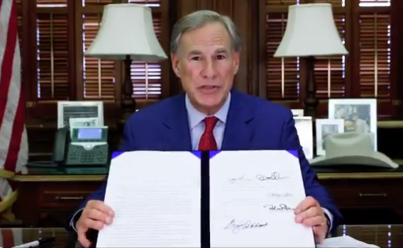 Governor Greg Abbott Signs Law that Prohibits any Texas Business From Requiring Vaccine Information
