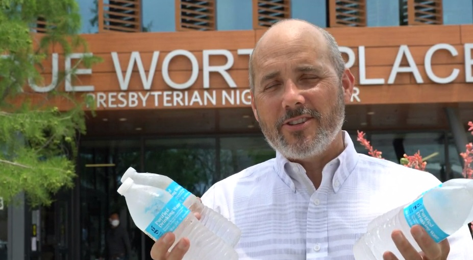 Urgent Need for Water Donations at Presbyterian Night Shelter in Fort Worth