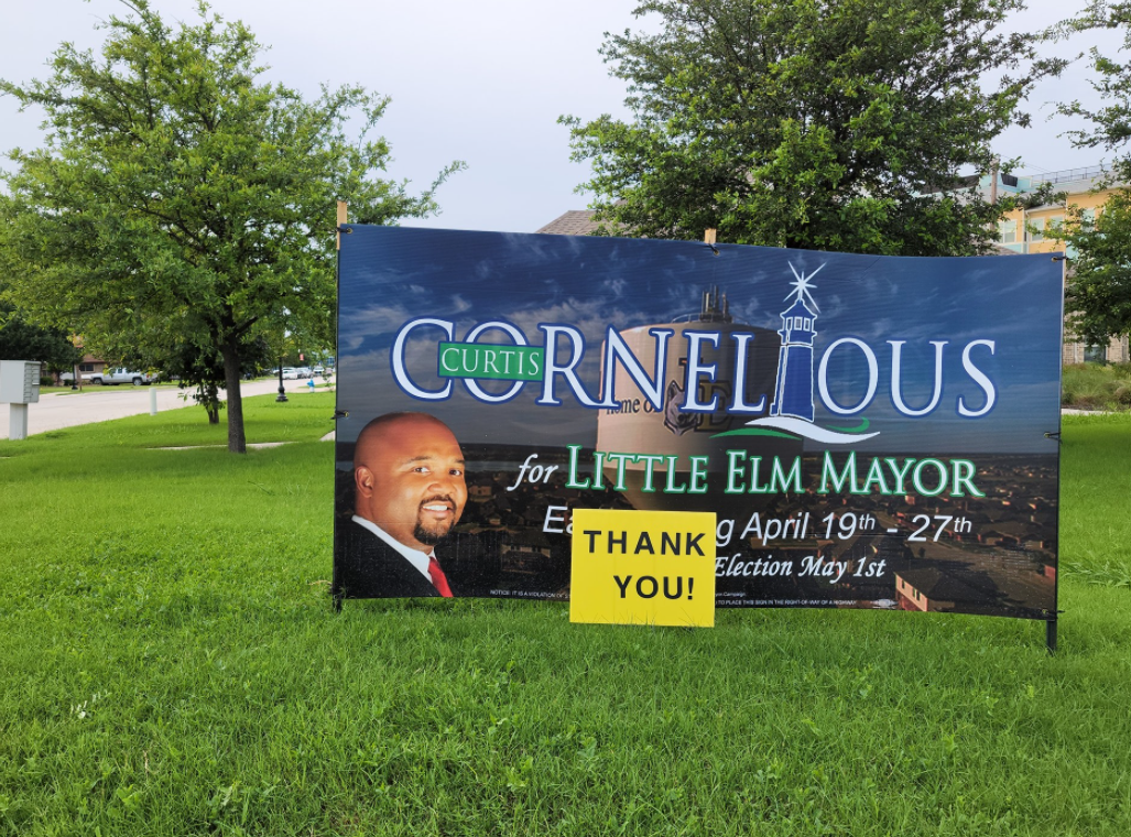 Curtis Cornelious, First Black Mayor Elected in the Town of Little Elm Makes History