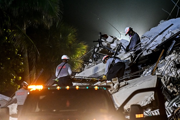 Search & Rescue Efforts Continue After Miami Condo Collapse;  4 Dead, 159 Missing