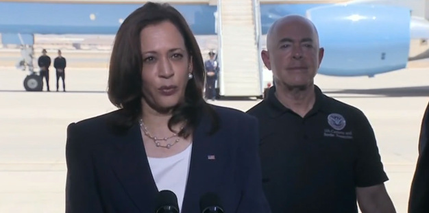 Vice President Harris Visits El Paso to Address Migrant Surge