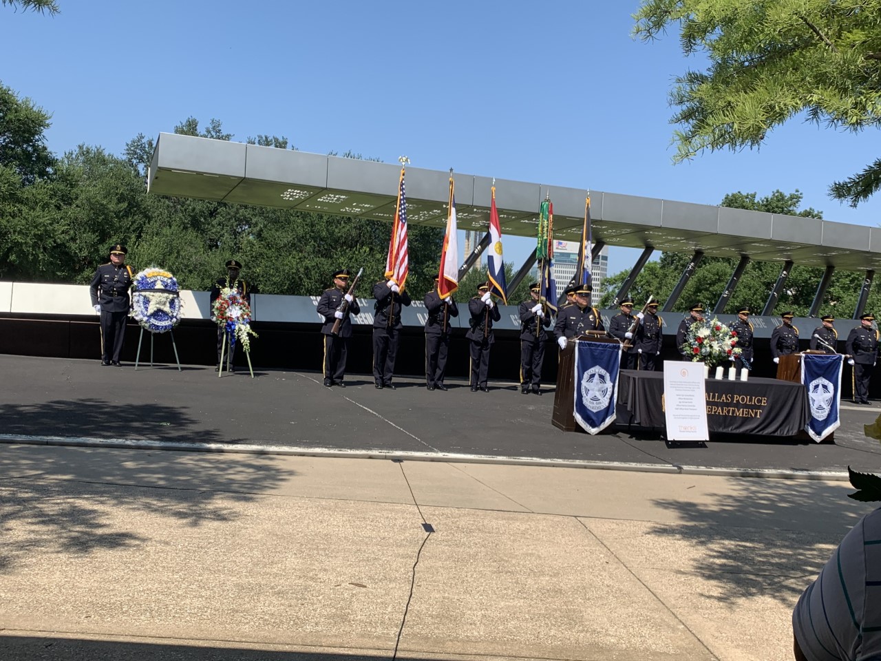 Dallas Police Hold Memorial on Fifth Anniversary of July 7th Ambush