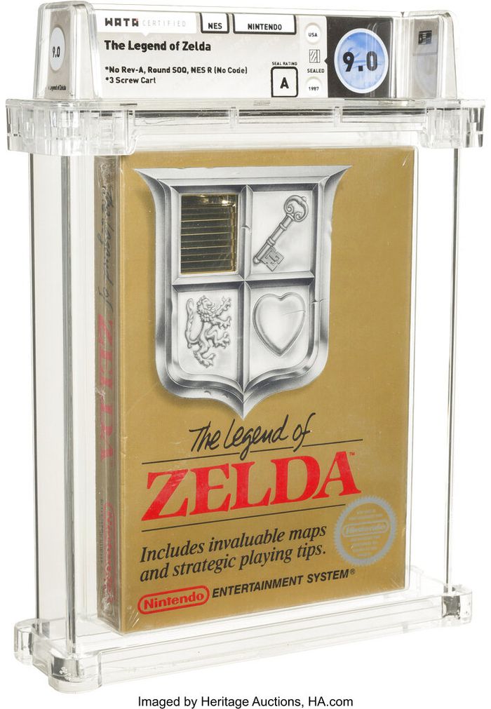 Video Game Auctioned To Very High Bidder