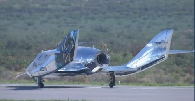 Billionaire Richard Branson Goes to Space in His Own Ship