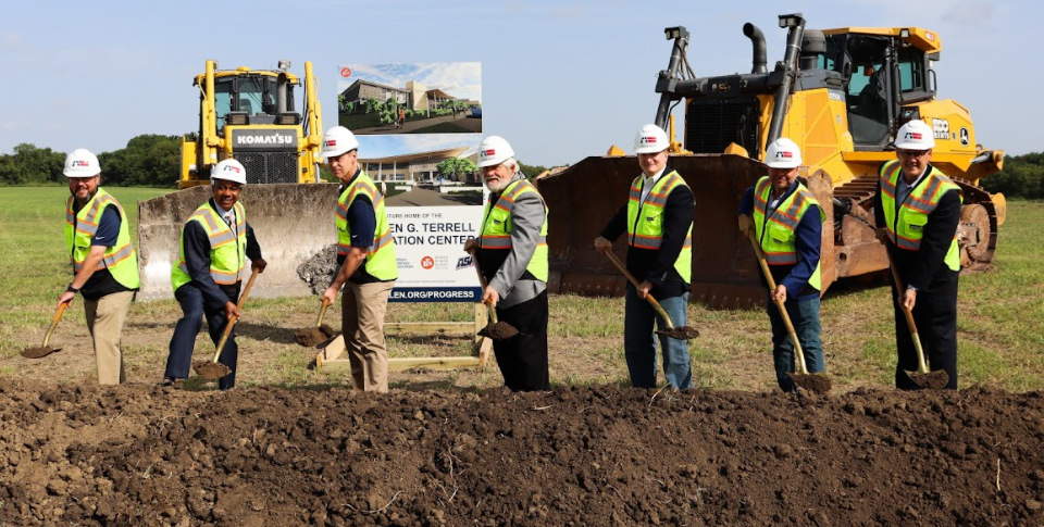 Ground Broken on Site of New Allen Recreation Center