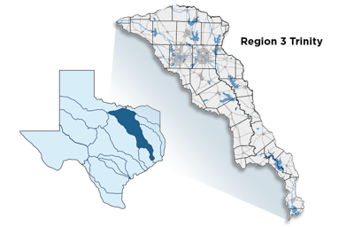 Deadline Approaching to for Public Input in First-Ever Trinity Regional Flood Plan