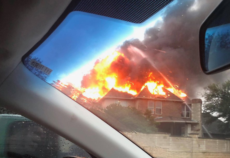 Lightening Strikes Attributed to at 3 House Fires in Tarrant County Sunday