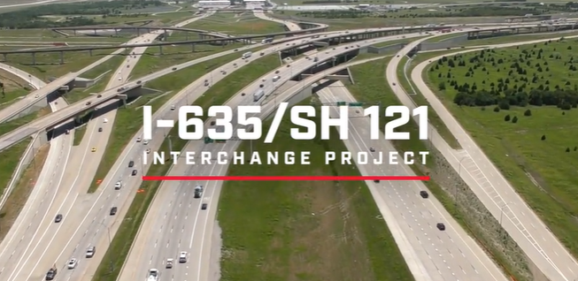 State and Local Officials Celebrate the Early Completion of the $370 million I-635/SH 121 Project
