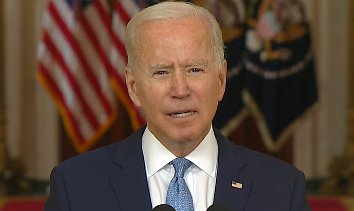Biden Praises Airlift, Defends Departure From ‘Forever War’