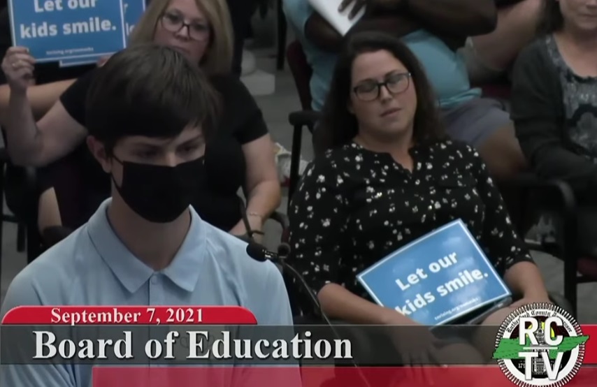 Tennessee Teen Heckled By Adults When Talking About His Grandmother Who Died of COVID