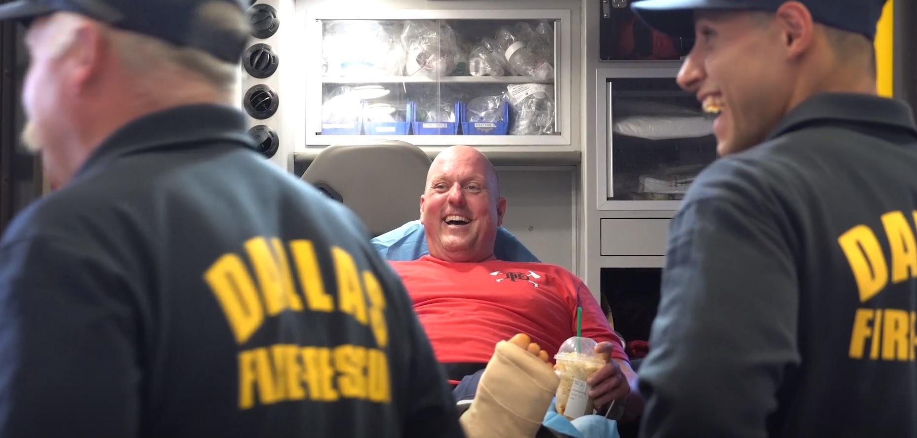 Last of 3 Dallas Firefighters Injured in Apartment Blast Released from Hospital [WATCH]