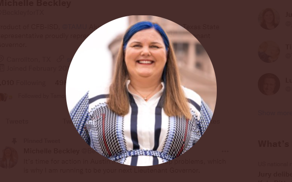 State Representative Michelle Beckley of Carrollton Announces Run for Lieutenant Governor