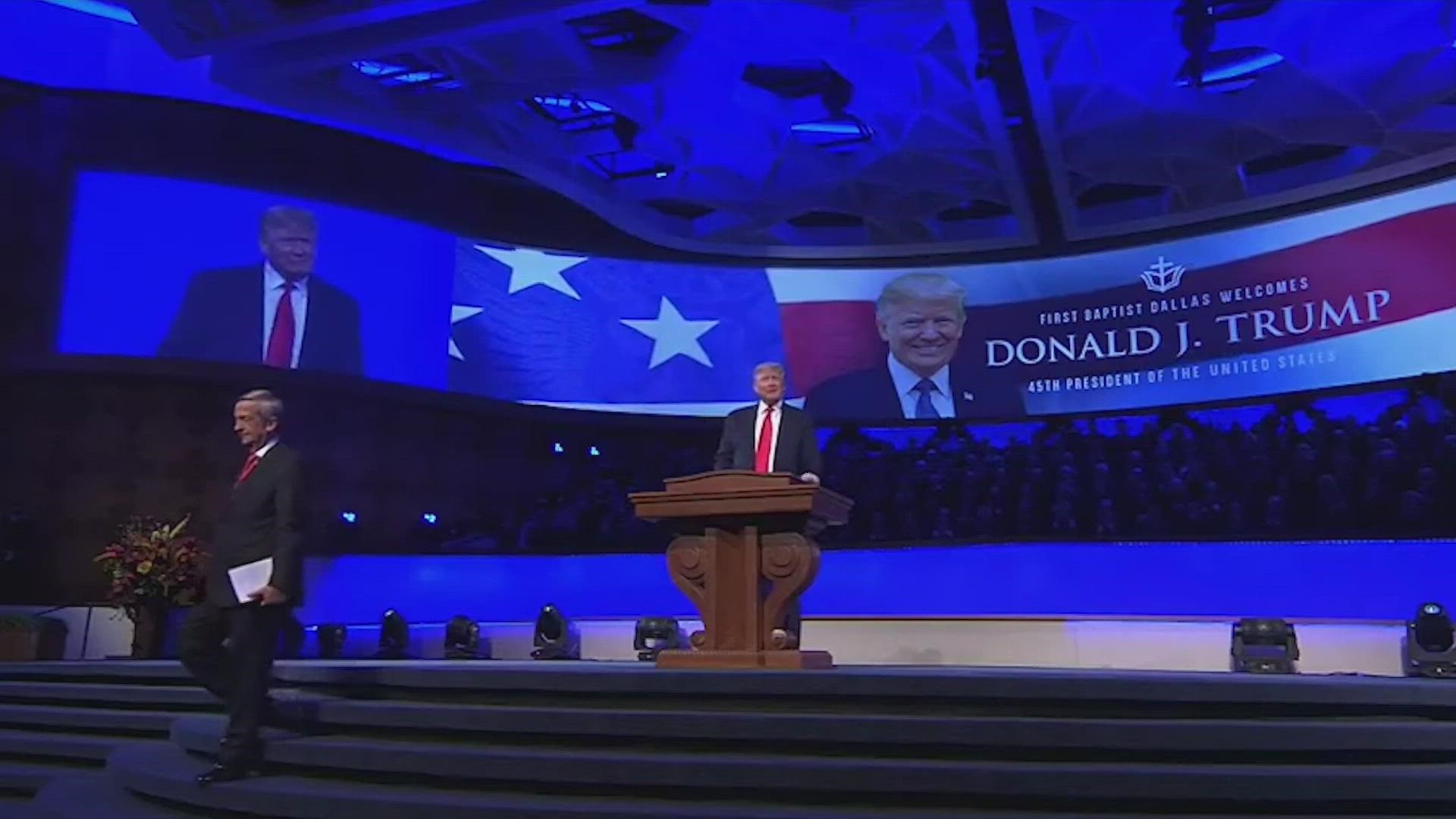 Chris Krok Show: Donald Trump at First Baptist Dallas